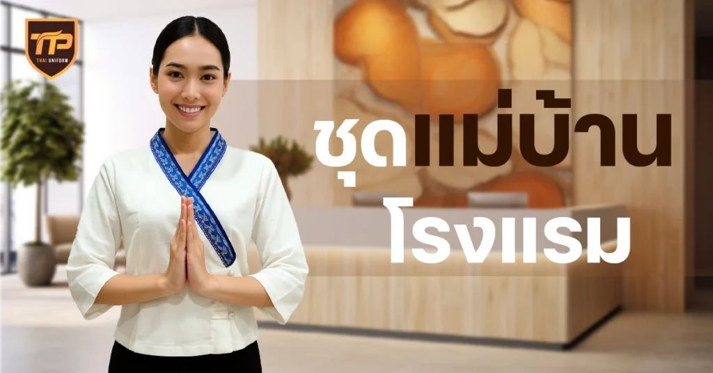 ชุดแม่บ้านโรงแรม